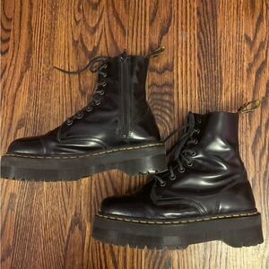 Dr. Martens Jadon Boot Smooth Leather Platforms, Bought $210, Men’s 9 Women’s 10